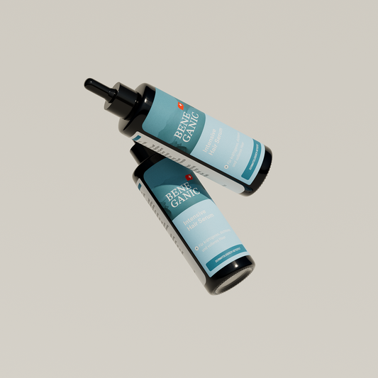 Beneganic Intensive Hair Serum mit aufgesetzter Pipette