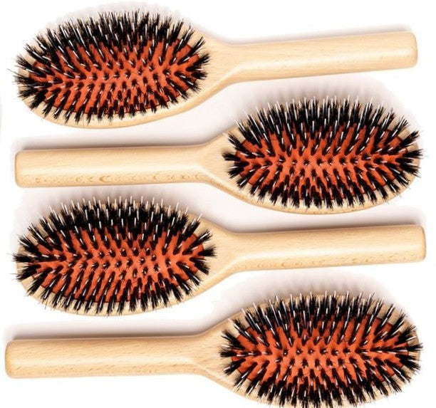 Great Lengths Retro Holzbürsten mit Wildschweinborsten