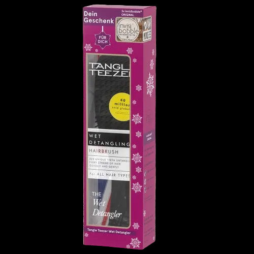 Tangle Teezer Bürste mit gratis Invisibobble crystal 3er Set