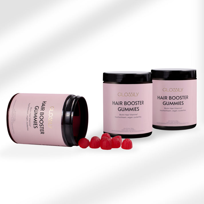 Glossily Hair Booster Gummies - 3 Monats Kur