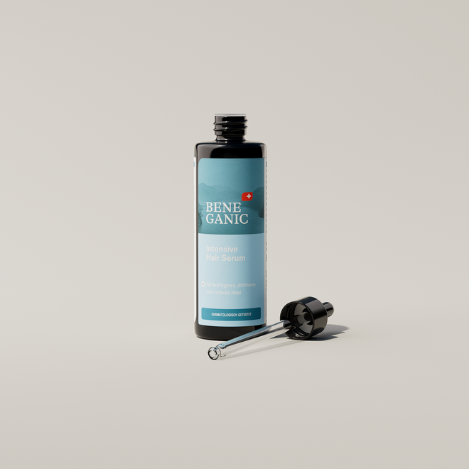 Beneganic Intensive Hair Serum Flasche mit Pipette, 100 ml