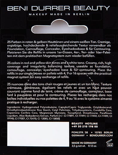 REFILL Studio Make-up Nr 16 Make-up Beni Durrer 