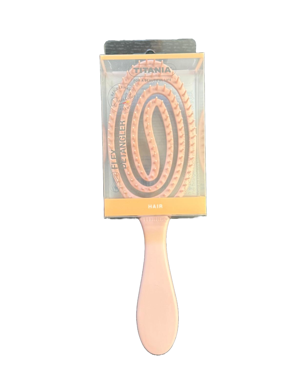Titania_Flex_Detangler_Bürste aus Kunststoff-_Oval_-_Rosa